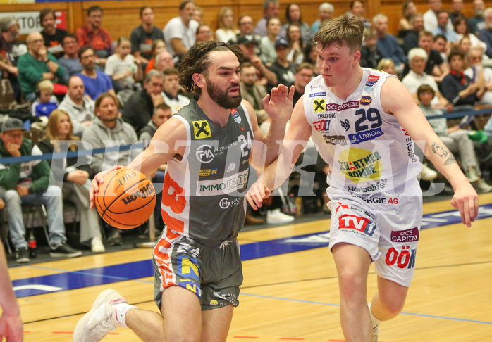 Basketball Superliga 2023/24, 1.Plazierungsrunde Gmunden Swans vs. Klosterneuburg Dukes


