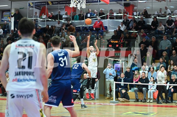 Basketball, Superliga 2024/25, Grunddurchgang 17.Runde, Flyers Wels vs. BBC Nord Dragonz,