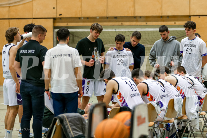 Basketball Zweite Liga 2024/25, Grunddurchgang 14.Runde Vienna United vs. Future Team Steiermark