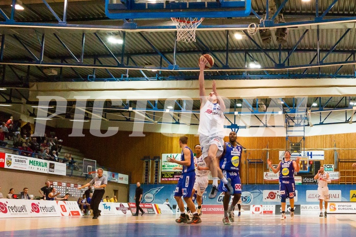 Basketball ABL 2015/16 Grunddurchgang 22.Runde Oberwart Gunners vs. Gmunden Swans
