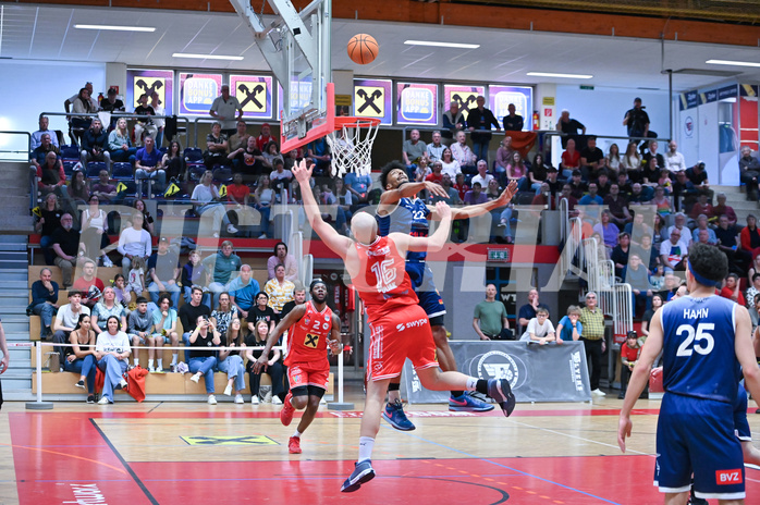 Basketball Superliga 2024/25, Playoff, Viertelfinale Spiel 1, Flyers Wels vs BBC Nord Dragonz,