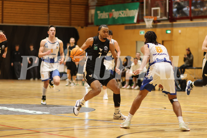 Basketball Zweite Liga 2024/25, Grunddurchgang 19.Runde Raiders Tirol vs. BBU Salzburg