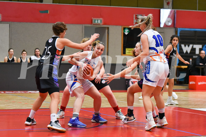 Basketball Superliga 2022/23, Grunddurchgang 4.Runde,
DBB LZ OÖ vs Vienna United Women


