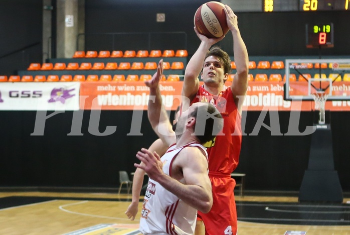 Basketball ABL 2016/17, Playoff VF Spiel 1 BC Vienna vs. WBC Wels