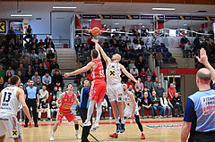 Basketball, Superliga 2024/25, Plazierungsrunde 1.Runde, Flyers Wels vs. Traiskirchen Lions,
