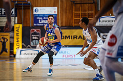Basketball, Admiral Basketball Superliga 2019/20, Platzierungsrunde 3. Runde, Oberwart Gunners, Gmunden Swans, Daniel Friedrich (6)