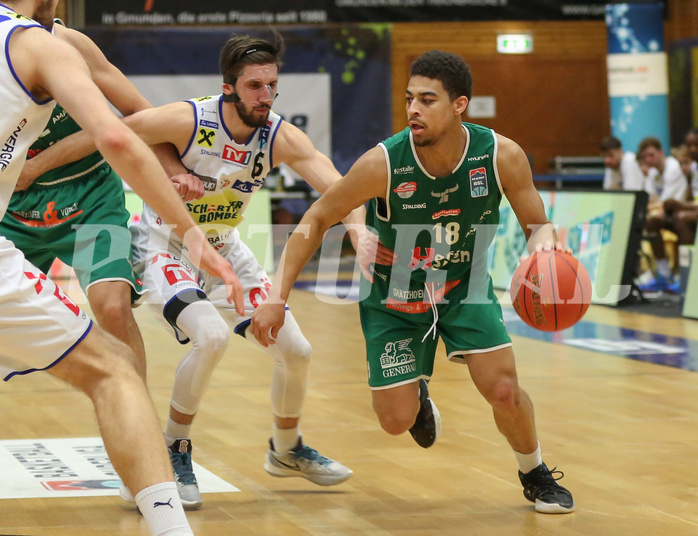 Basketball Superliga 2021/22, 4.Plazierungsrunde Gmunden Swans vs. Kapfenberg Bulls


