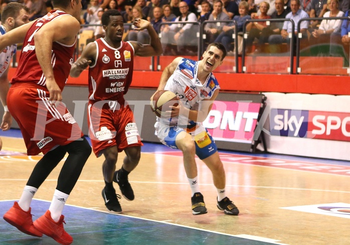 Basketball ABL 2017/18, Playoff HF Spiel 2 Kapfenberg Bulls vs. BC Vienna


