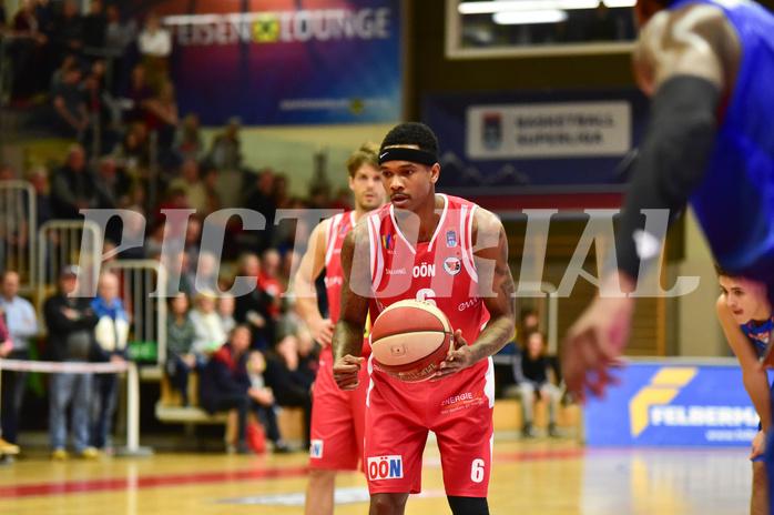 Basketball Superliga 2019/20, Grunddurchgang 8.Runde Flyers Wels vs. Kapfenberg, Derek Jackson (6)