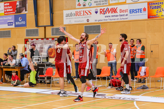 Basketball Zweite Liga 2023/24, Playoff, Finale Spiel 3 Mistelbach Mustangs vs. Union Deutsch Wagram


