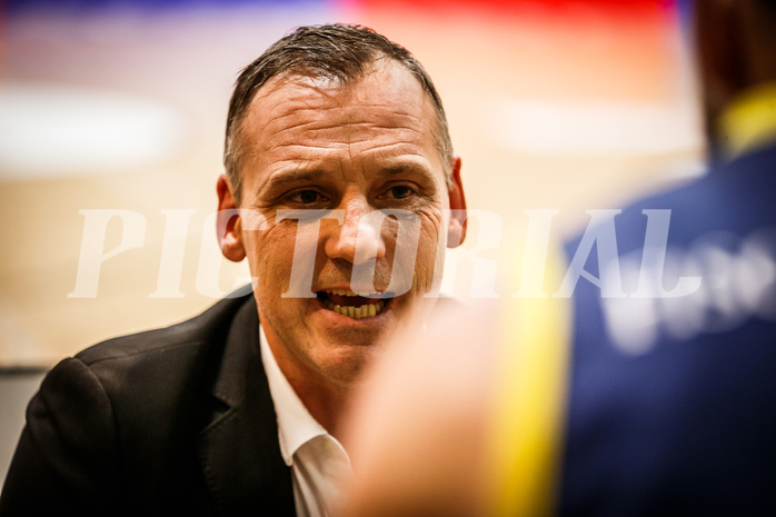 Basketball, bet-at-home Basketball Superliga 2021/22, Grunddurchgang Runde 12, Oberwart Gunners, UBSC Graz, Ervin Dragsic (Head Coach)