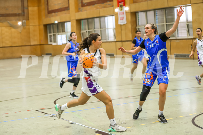 Basketball Damen Superliga 2024/25, Grunddurchgang 03.Runde VIENNA UNITED vs. DBB WELS

