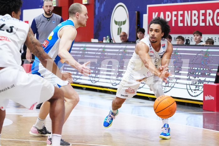 Win2day Basketball Superliga 2023/24, 2.Platzierungsrunde, Kapfenberg vs. Oberwart


