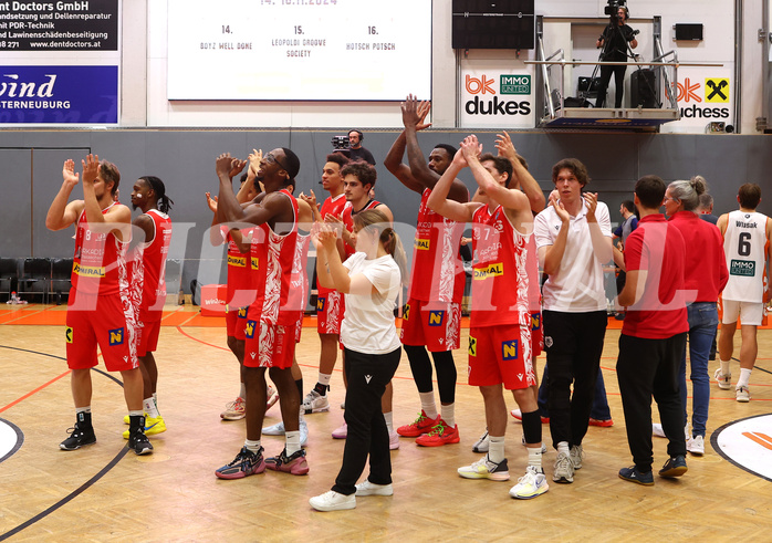 Basketball Superliga 2024/25, Grunddurchgang 5.Runde Klosterneuburg Dukes vs. Traiskirchen Lions