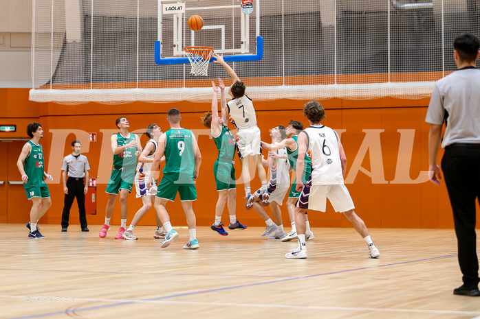 22.03.2025 Österreichischer Basketballverband 2024/25, SLMU19, Vienna United vs. Kapfenberg Bulls 