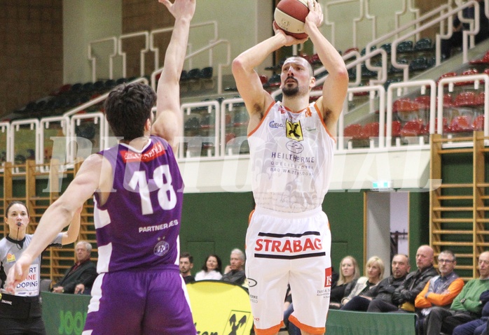 Basketball ABL 2018/19 Grunddurchgang 28.Runde  Fürstenfeld Panthers vs Vienna D.C.Timberwolves
