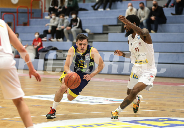 Basketball Superliaga 2021/22, Grunddurchgang 14.Runde Traiskirchen Lions vs. UBSC Graz


