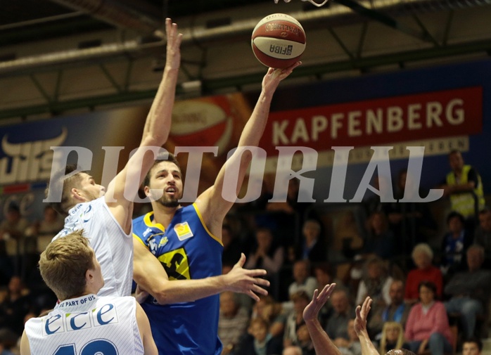 Basketball ABL 2015/16 Grunddurchgang 8.Runde   Kapfenberg Bulls vs UBSC Graz