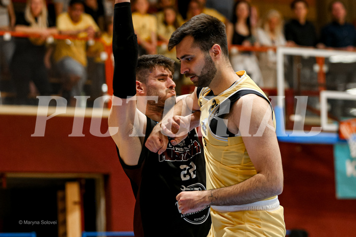 01.05.2025 Basketball Zweite Liga 2024/25, Playoffs, Finale Spiel 2 Wörthersee Piraten vs. Mistelbach Mustangs