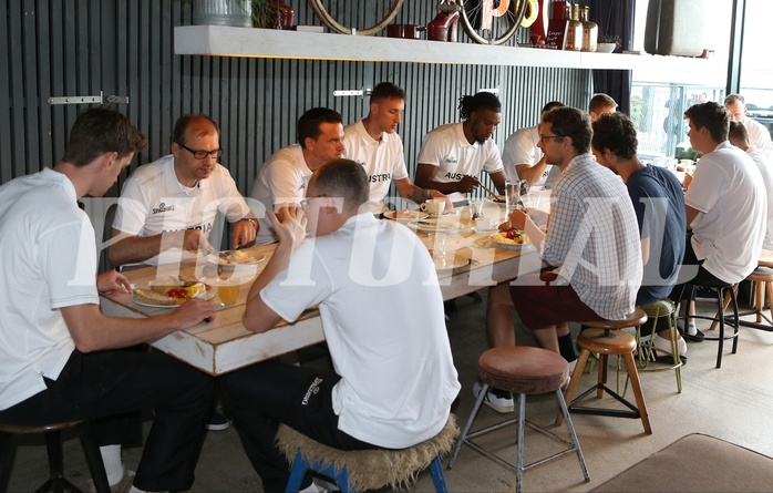 Basketball ÖBV 2019, Pressekonferenz  vs. 


