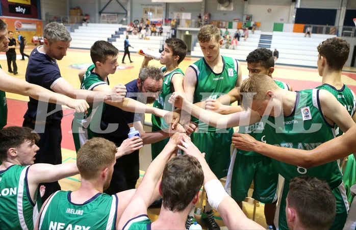 Basketball FIBA U18 European Championship Men 2015 DIV B Team Slovak Republic vs. Team Ireland


