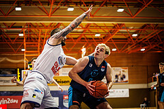 Basketball, win2day Basketball Superliga 2022/23, Grunddurchgang Runde 18, BBC Nord Dragonz, Vienna DC Timberwolves, Elias Wlasak (8)