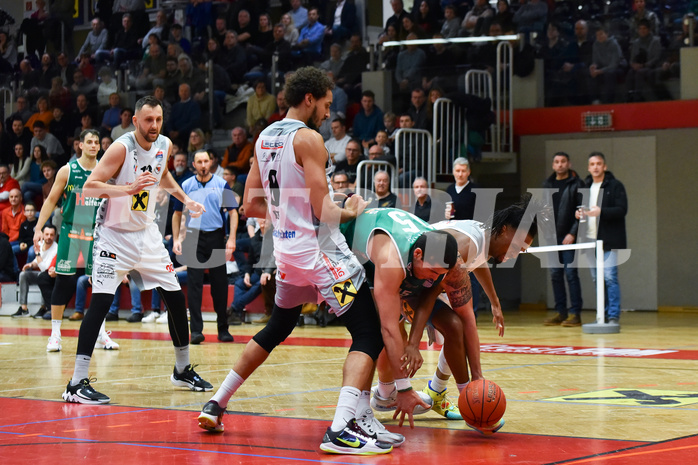 Win2Day Basketball Superliga 2022/23, Grunddurchgang 19.Runde, Flyers Wels vs. Kapfenberg,
