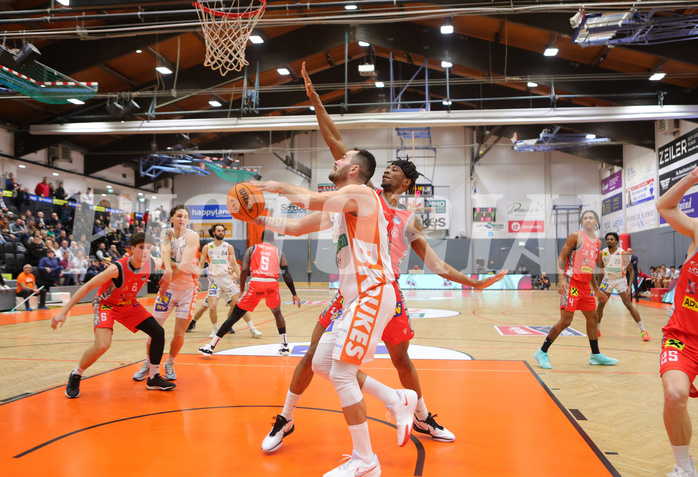 Basketball Superliga 2023/24, 2.Plazierungsrunde Klosterneuburg Dukes vs. Traiskirchen Lions


