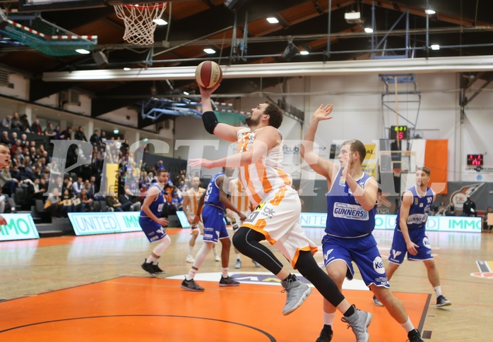 Basketball ABL 2018/19, Grunddurchgang 22.Runde BK Dukes vs. Oberwart Gunners



