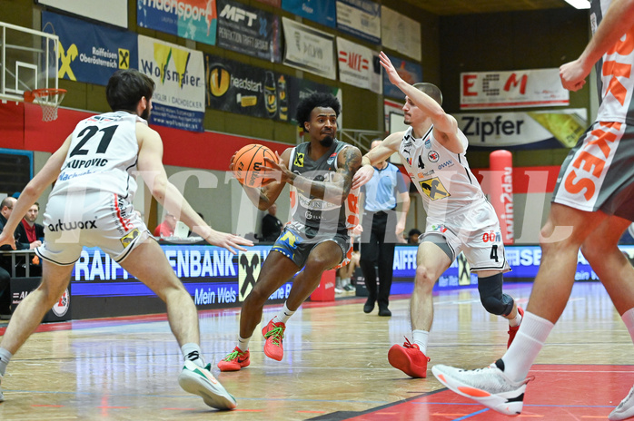 Basketball Superliga 2023/24, 5.Plazierungsrunde,
Flyers Wels vs. Klosterneuburg Dukes,