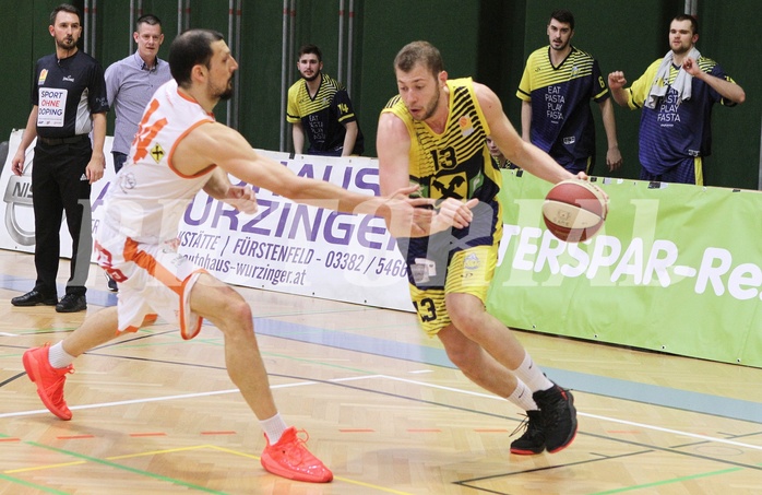 Basketball ABL 2018/19 Grunddurchgang 25.Runde  Fürstenfeld Panthers vs UBSC Graz
