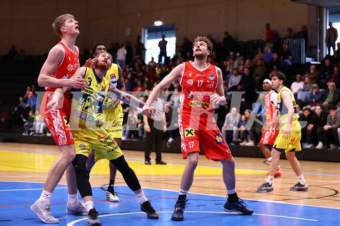 06.04.2025, Graz, Raiffeisen Sportpark Graz, Basketball Superliga 2024/25, 10. Platzierungsrunde, UBSC Graz - Traiskirchen Lions