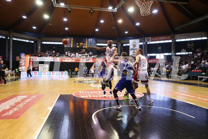 Basketball Superliga 2021/22, Finale Spiel 1 BC Vienna vs. Gmunden Swans