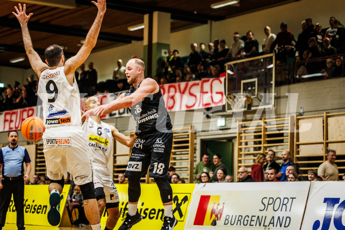 Basketball, Basketball Zweite Liga 2024/25, Grunddurchgang 13.Runde, Mattersburg Rocks, Güssing Blackbirds, Mate Horvath (18)