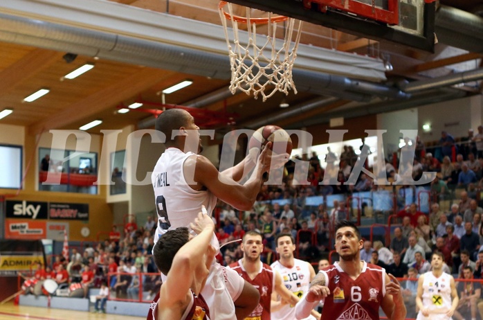 Basketball ABL 2015/16 Grunddurchgang 35.Runde Traiskirchen Lions vs. WBC Wels