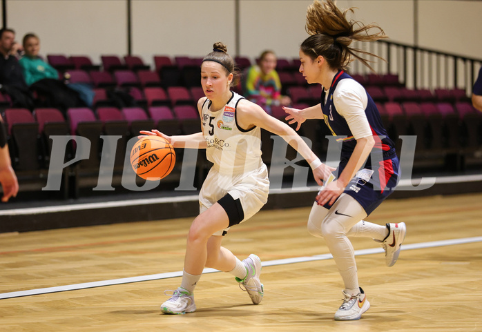 Basketball Damen Superliga 2023/24, Grunddurchgang 8.Runde Basket Flames vs. SKN St.Pölten


