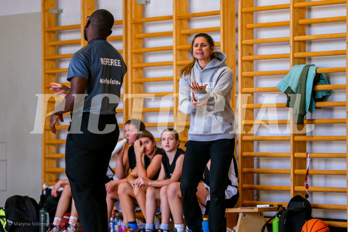 23.11.2024 Österreichischer Basketballverband 2024/25, SLWU14, Vienna United vs. VKL Vikings Swans

