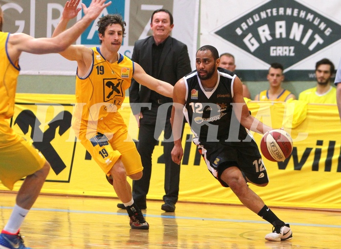 Basketball ABL 2015/16 Grunddurchgang 13.Runde UBSC Graz vs. BK Dukes Klosterneuburg