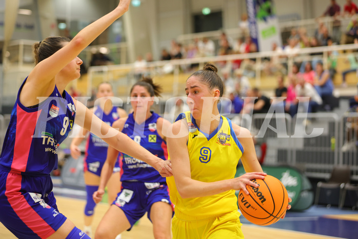 Basketball Damen Superliga 2023/24, Grunddurchgang 1.Runde SKN St. Pölten vs. UBSC-DBBC Graz