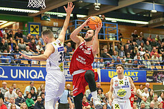 Basketball Superliga 2024/25, Grunddurchgang 12.Runde Gmunden Swans vs. BC Vienna


