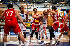 Basketball, bet-at-home Basketball Superliga 2020/21, Grunddurchgang, 18. Runde, Oberwart Gunners, Traiskirchen Lions, Lawrence Alexander (4)