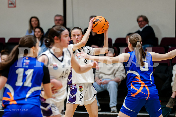 01.03.2025 Österreichischer Basketballverband 2024/25, SLWU19 Vienna United vs. DBB Basketgirls Wels
