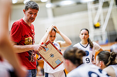 Basketball, Win2Day Basketball Damen Superliga 2024/25, Grunddurchgang 7.Runde, Vienna Timberwolves, UBI Graz, Hubert Schmidt (Head Coach)
