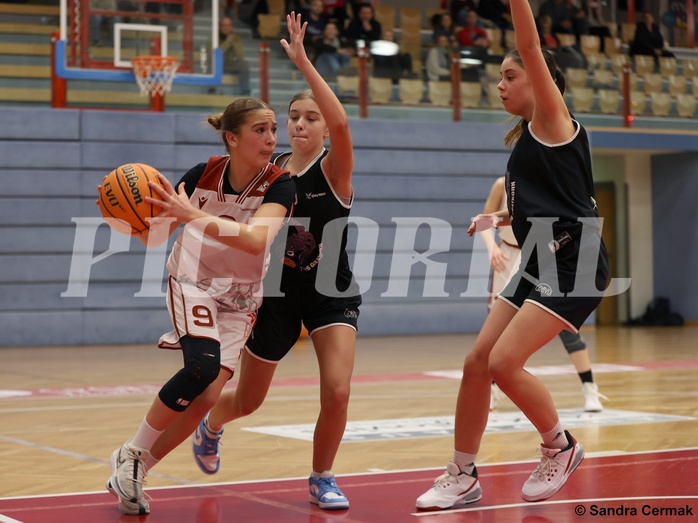 Basketball Superliga 2024/25, SLWU14 Traiskirchen Lionesses vs. ATUS Gratkorn Scorpions


