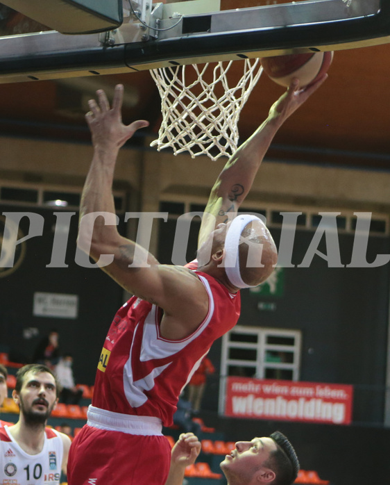 Basketball Superliga 2020/21,  Grunddurchgang 13.Runde, BC Vienna vs. Traiskirchen Lions