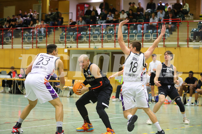 Basketball Zweite Liga 2023/23, Grunddurchgang 4.Runde Vienna United vs. Basket Flames


