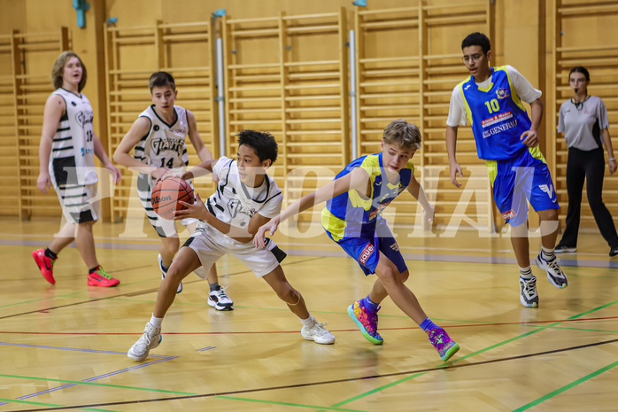 26.10.2024 Österreichischer Basketballverband 2024/25, SLMU14, Vienna Giants vs. SKN St. Pölten
