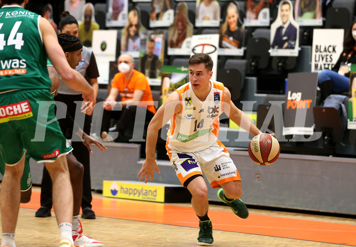 Basketball Superliga 2020/21, 3. Plazierungsrunde Klosterneuburg Dukes vs. Kapfenberg Bulls