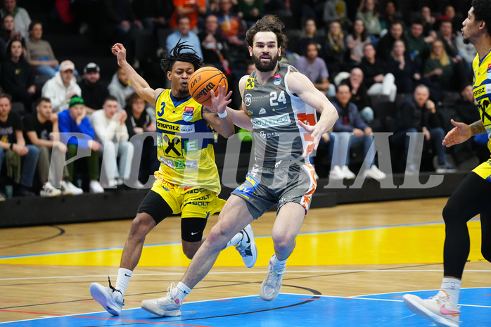 Win2day Basketball Superliga 2023/24, 3. Platzierungsrunde, UBSC Graz vs. Klosterneuburg


