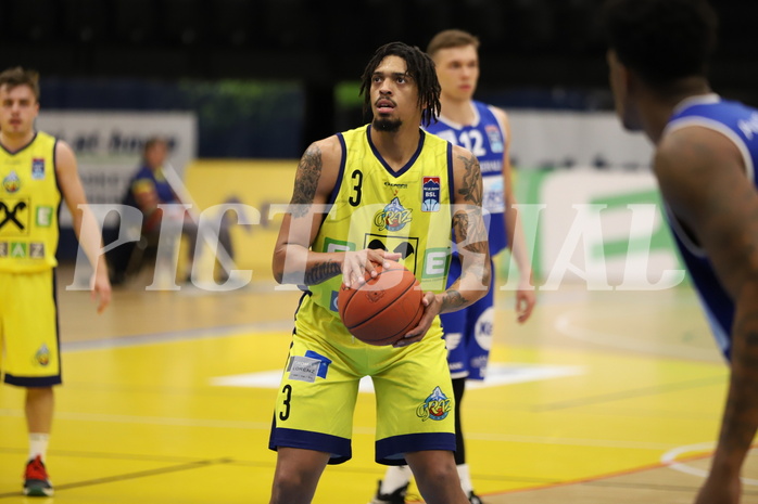 Basketball Superliga 2021/22, 3.Plazierungsrunde, UBSC Raiffeisen Graz vs. Unger Steel Gunners Oberwart 